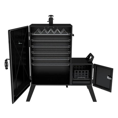 Vertical Wide Body Offset Charcoal Smoker
