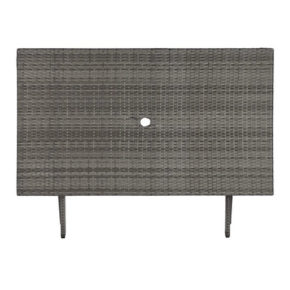 SAFAVIEH Outdoor Collection Akita Folding Table Black