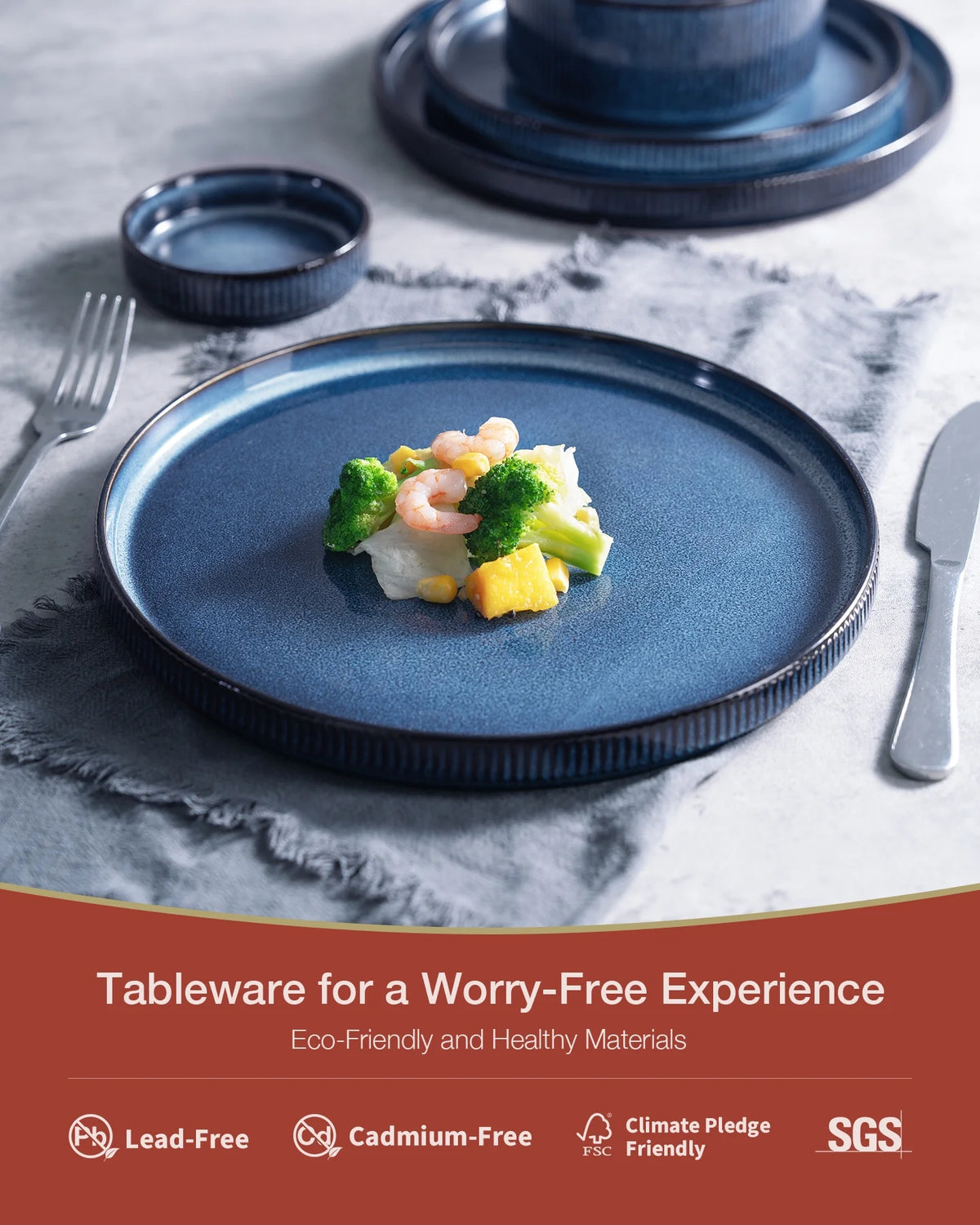 Famiware Star Stoneware Dinnerware Sets, Plates and Bowls Set for 4, 12 Piece Dish Set, Cappuccino White