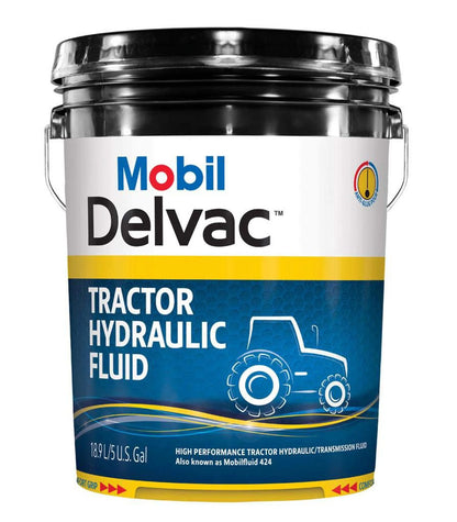 Mobil Delvac Tractor Hydraulic Fluid 424, 18.9 L