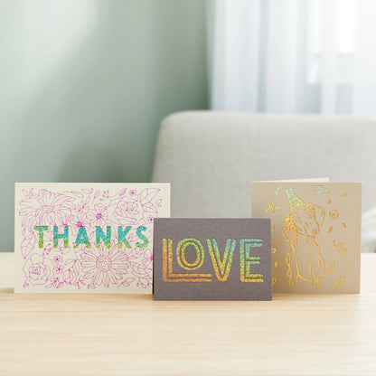 Cricut Joy Machine- DIY Value Card Making Bundle (Includes 36 Cards)