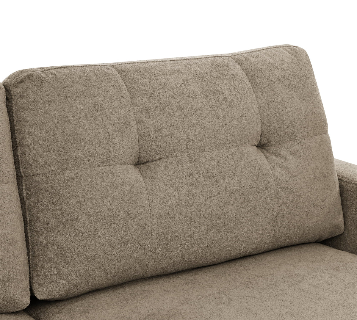 Aukfa 68" Small Sofa Couch Comfy Mid Century Modern Loveseat Sofa for Living Room Bedroom, Cream