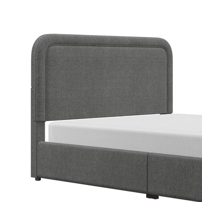 Better Homes & Gardens Juliet King Boucle Platform Bed, Ivory