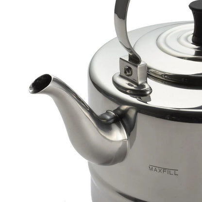 BonJour(r) Tea Stainless Steel and Copper-Base Gooseneck Teapot / Teakettle, 2-Quart