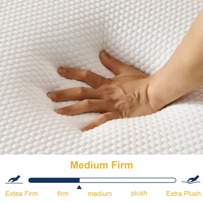 10 inch Queen Mattress, Medium Memory Foam Mattress ,Mattress in a box