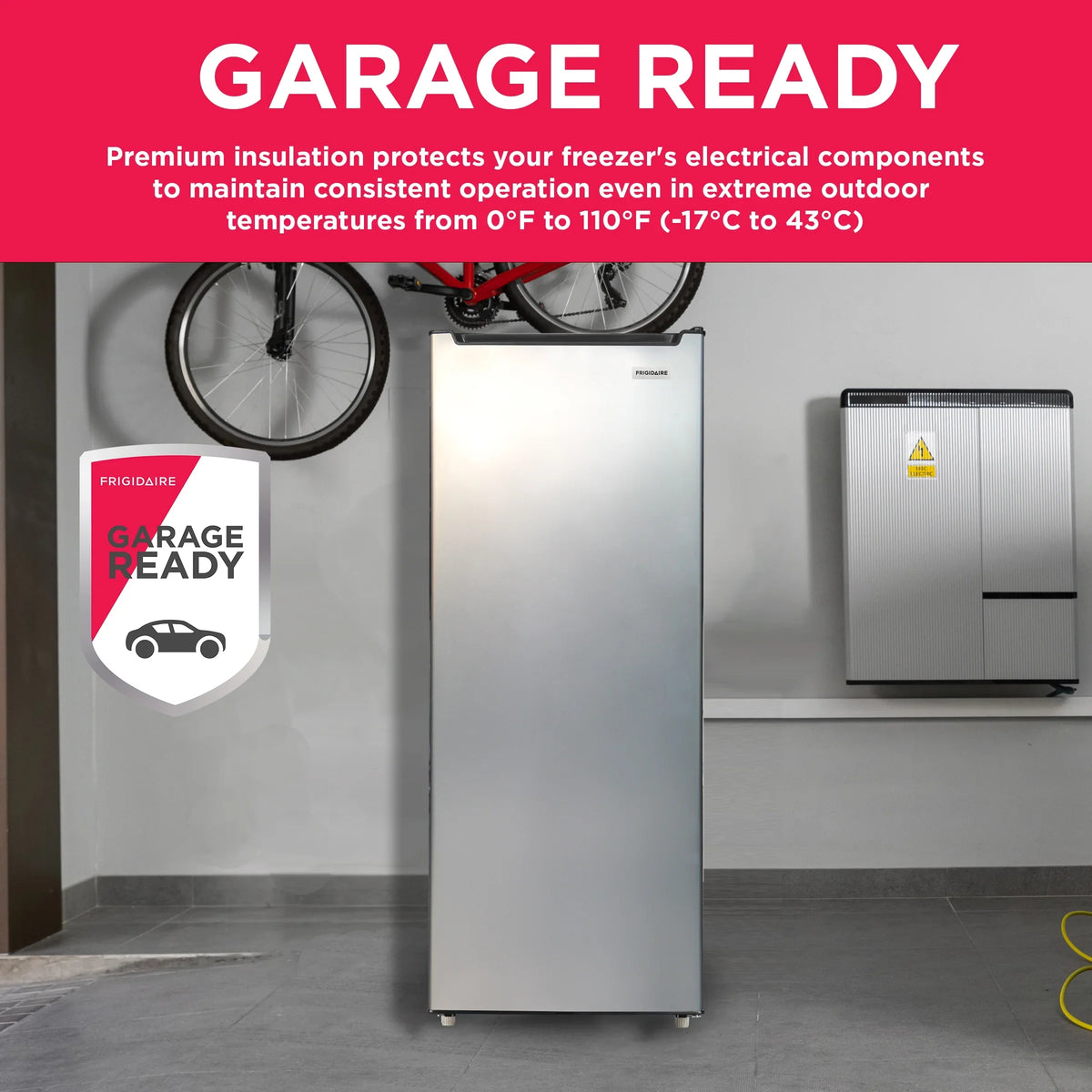 Frigidaire 6.5 Cu. ft. Upright Freezer