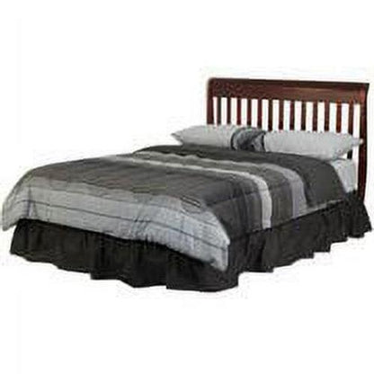 Dream On Me Brody 5-in-1 Convertible Crib with Changer. Cherry