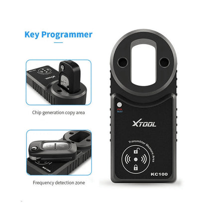XTOOL KC100 Automotive Key Fob Programmer Tool Toyota Lexus Works with X100 PAD3 OBD2 Scanner