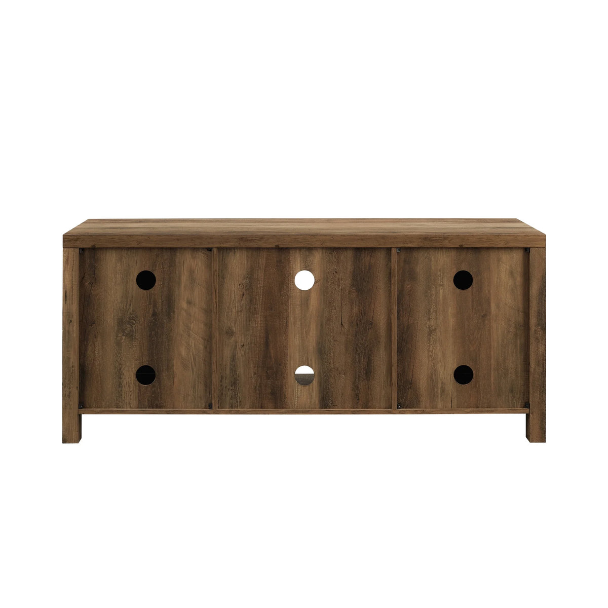 Walker Edison Modern Farmhouse Barn Door TV Stand for TVs up to 65", Grey Wash