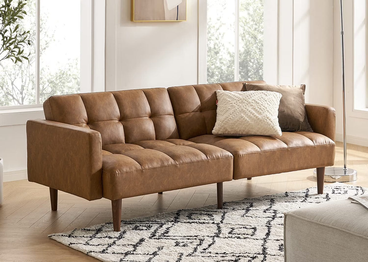 Mopio Aaron Futon Sofa Bed Old Rosa