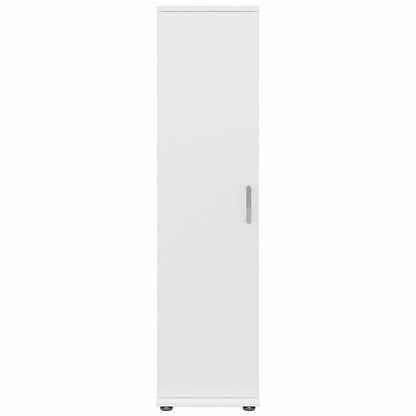 Universal Tall Narrow Storage Cabinet in Platinum Gray - Engineered Wood