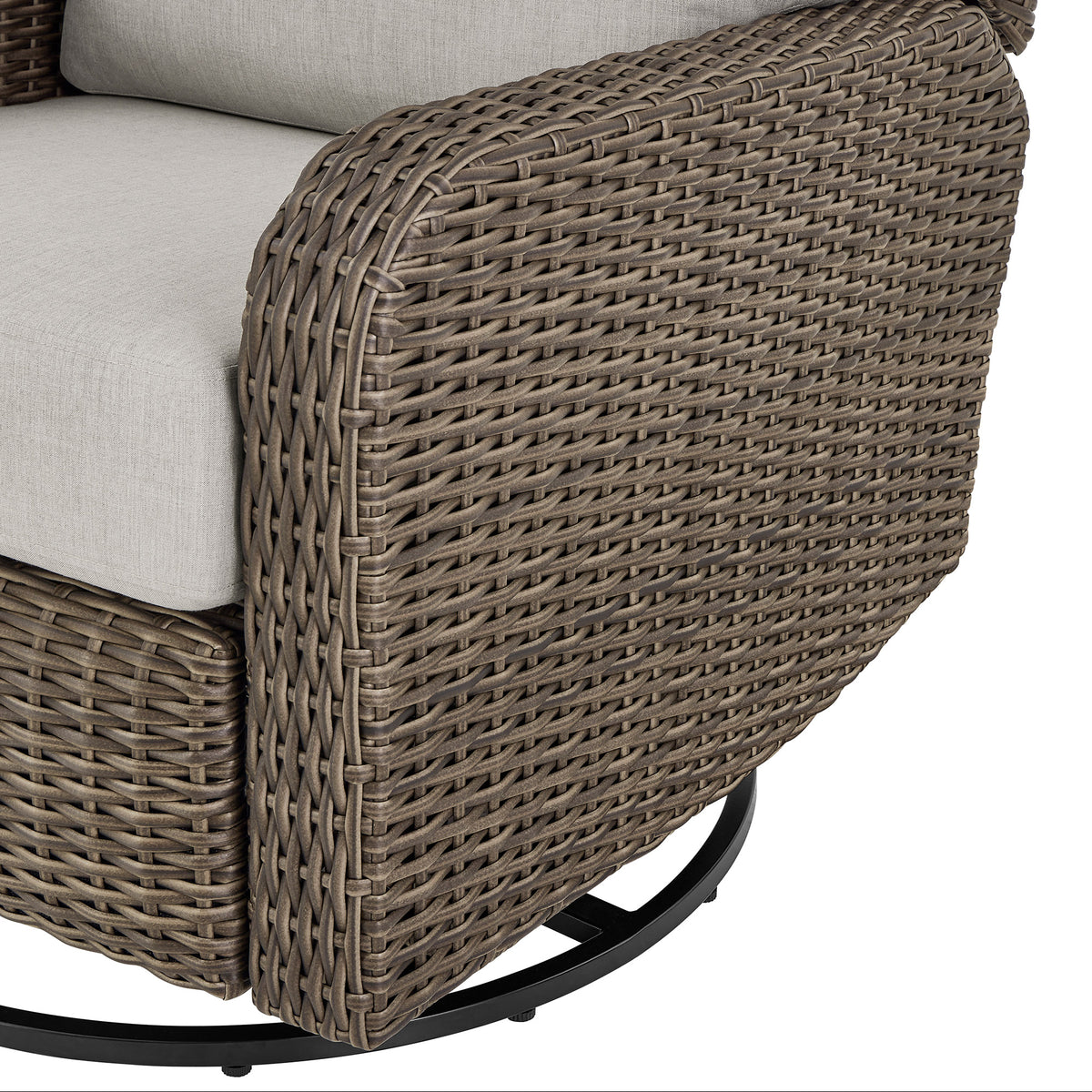 Thomasville Elko 3-piece Outdoor Swivel Glider Recliner Set