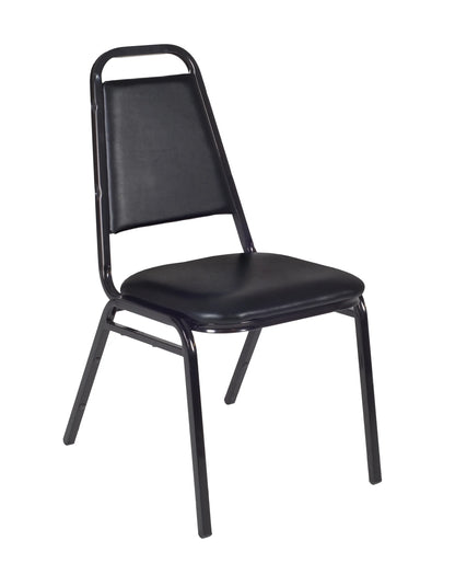 Regency Restaurant Stack Chairs,Black,PK40 8029BK40PK