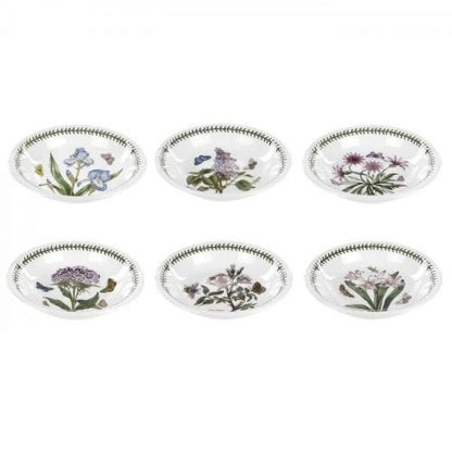 Portmeirion Botanic Garden Pasta Bowls, Set of 6, Assorted Motifs