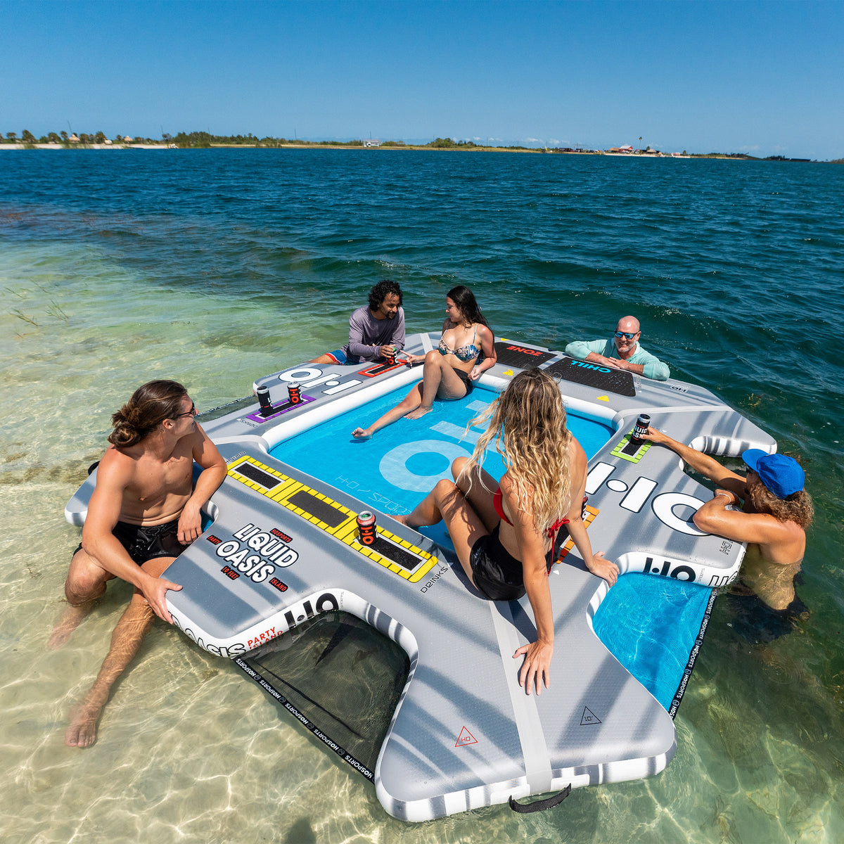 HO Sports Liquid Oasis 10’ Inflatable Lounge