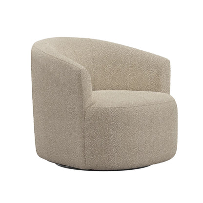Mainstays Boucle Swivel Accent Chair, Taupe