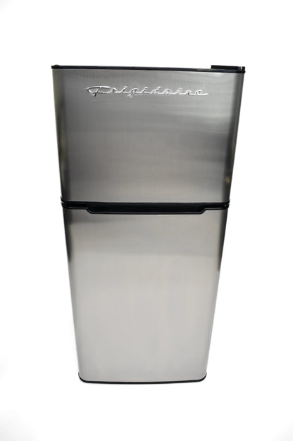 Frigidaire, 4.5 Cu. ft., 2 Door Compact Refrigerator-Chrome Trim, EFR451, Platinum