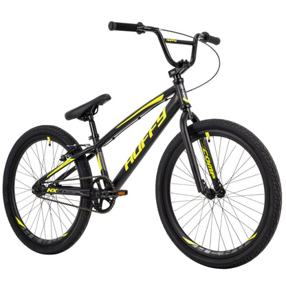 HX Cruiser 24-inch BMX Bike for Boys, Black/Yellow