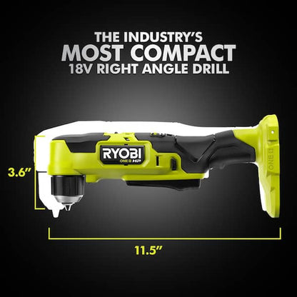 ONE+ HP 18V Brushless Cordless Compact 3/8 in. Right Angle Drill (Tool Only)