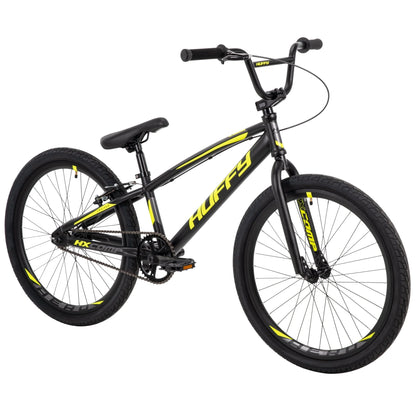 HX Cruiser 24-inch BMX Bike for Boys, Black/Yellow