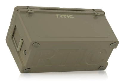 RTIC 145 QT Ultra-Tough Rotomolded Hard-Sided Ice Chest Cooler, White, Fits 195 Cans
