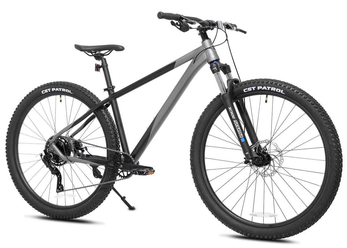 Bicycles 29" Men's Trouvaille Mountain Bike Large, Black and Taupe