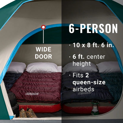 Coleman 6-Person Skydome? Camping Tent