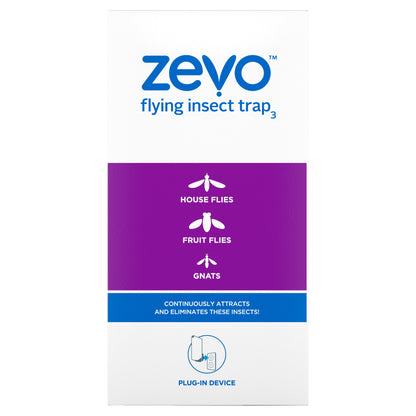 Zevo Flying Insect Trap Starter Kit, 2 Devices + 6 Refills