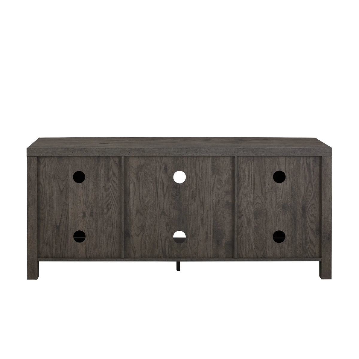 Walker Edison Modern Farmhouse Barn Door TV Stand for TVs up to 65", Grey Wash