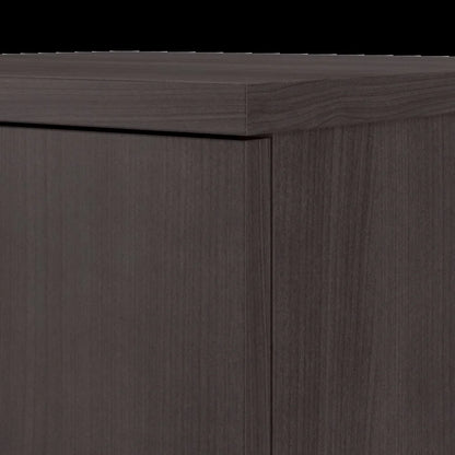 Universal Tall Narrow Storage Cabinet in Platinum Gray - Engineered Wood