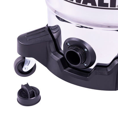 DeWalt 8-Gallon 4 HP Stealthsonic Quiet Stainless Steel Wet Dry Vacuum