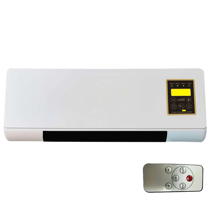 FYHALE Compact Air Conditioner, Split Ac Unit, Wall Mounted Air Conditioner, Ultra Cold Heat Conditioning Unit with Timer, 1800w Power Space Saving Air Conditioners for All Seasons Living Room Home