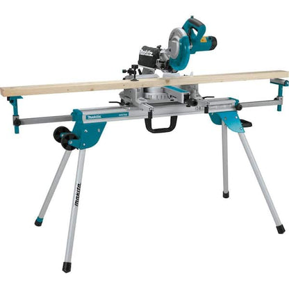 15 Amp 10 in. Dual Bevel Sliding Compound Miter Saw with Laser/Bonus Compact Folding Miter Saw Stand