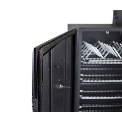 Vertical Wide Body Offset Charcoal Smoker