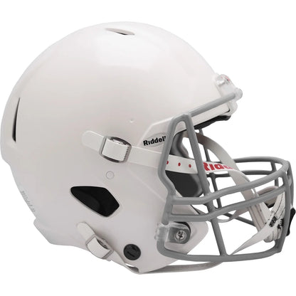 Riddell Speed Platform Youth Football Helmet, White/Gray, Large