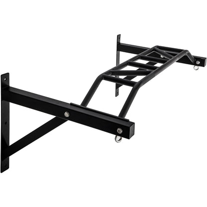 47" Pull Up Bar Wall Mounted Multi-Grip w/Hangers for Punching Strength Training20