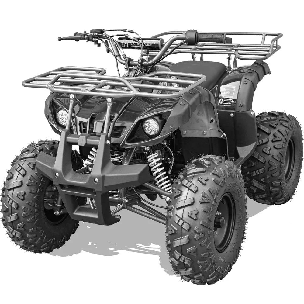 MotoTec Bull 125cc ATV with Front and Rear Racks