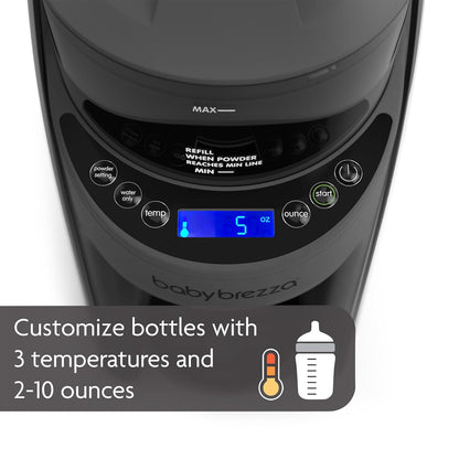Baby Brezza Formula Pro Advanced Dispenser, Automatic Warm Formula Maker, BPA-Free, White