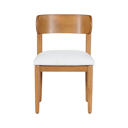 Beautiful Drew Dining Room Chair by Drew Barrymore, Rich Black Finish, 2 Pack
