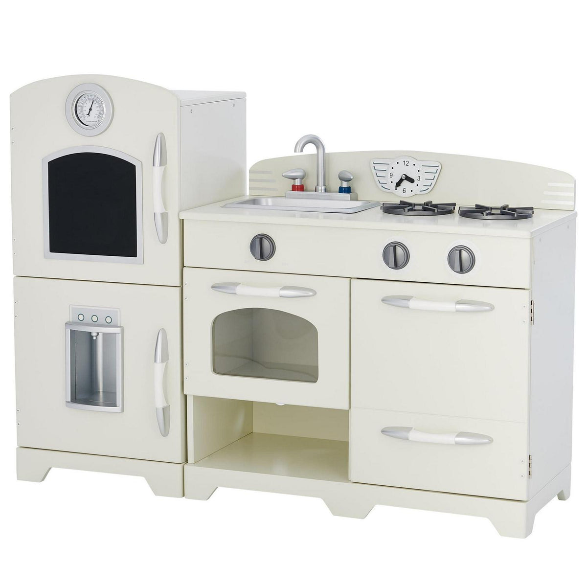 Teamson Kids Little Chef Fairfield Wooden Play Kitchen. Off-White