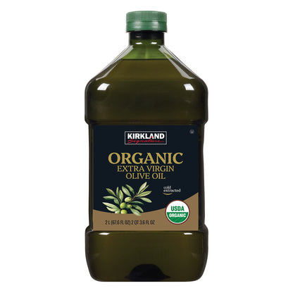 Kirkland Signature, Organic Extra Virgin Olive Oil, 2 L