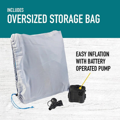 Air Bed Mattress for Camping (Queen & Single) - Pump Included, Perfect for Car Camping, Travel & Camp
