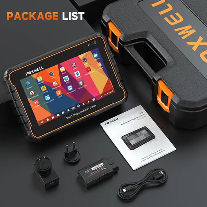Foxwell GT60 BT Bluetooth OBD2 Scanner All System Automotive Diagnostic Scan Tool 24 Maintenance Functions ABS Bleeding Car Code Reader