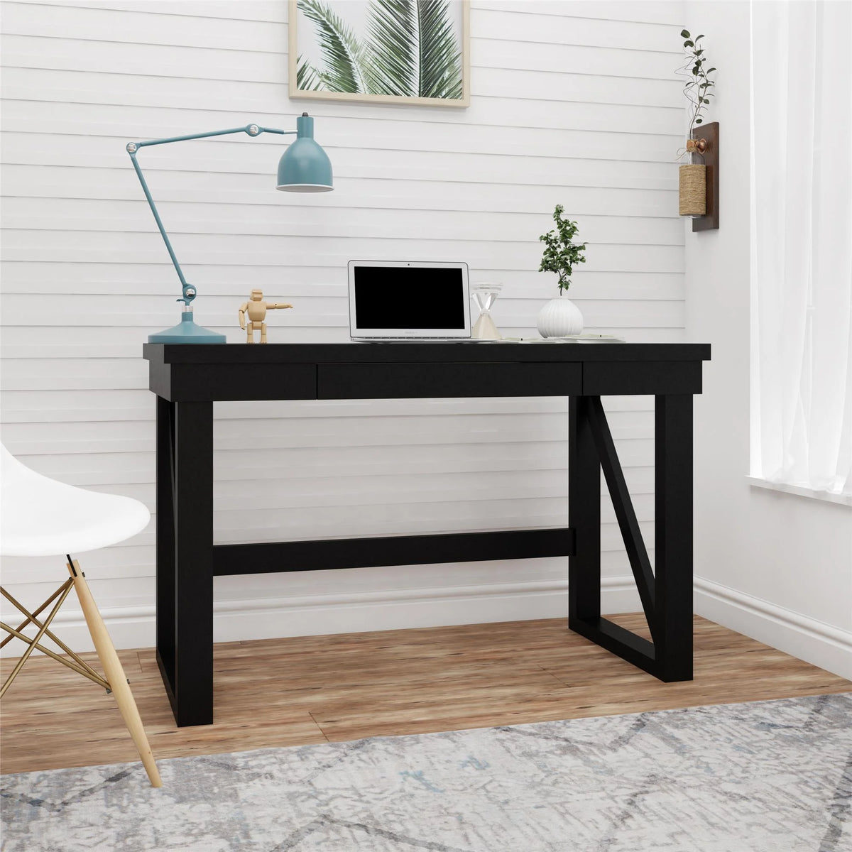Crestwood Computer Desk, White