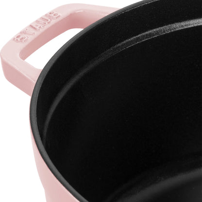 Staub Cast Iron 7-qt Round Cocotte - Grenadine