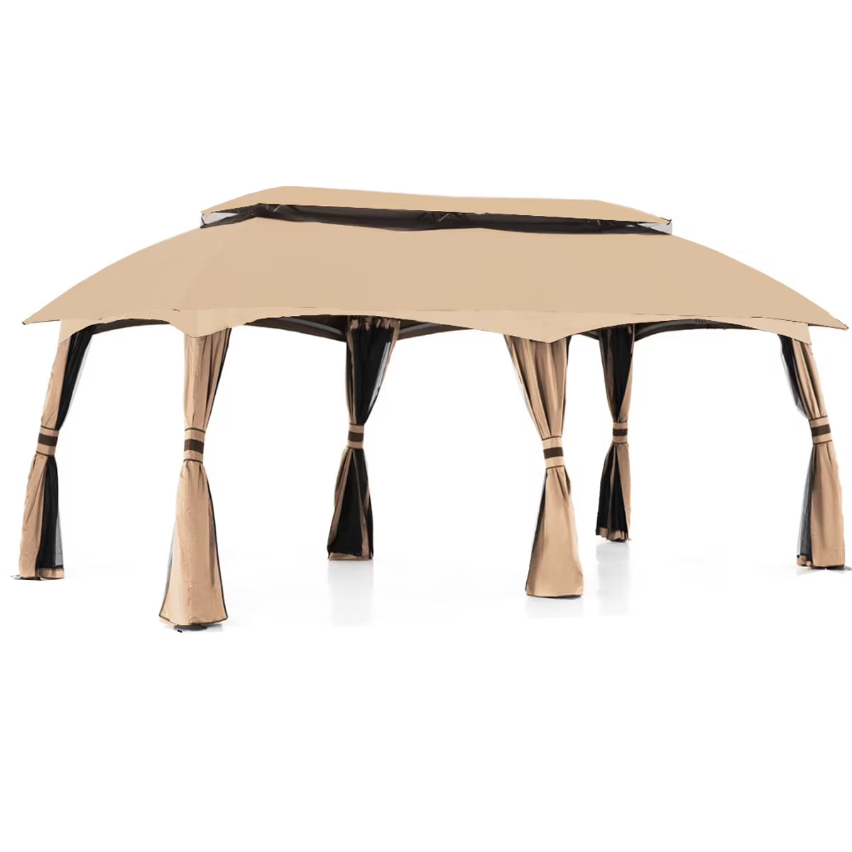 Garden Winds Replacement Canopy Top Cover Compatible with The 10 x 20 Gazebo - RipLock 350