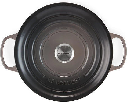 Le Creuset Enameled Cast Iron Signature Round Dutch Oven, 7.25 qt., Oyster
