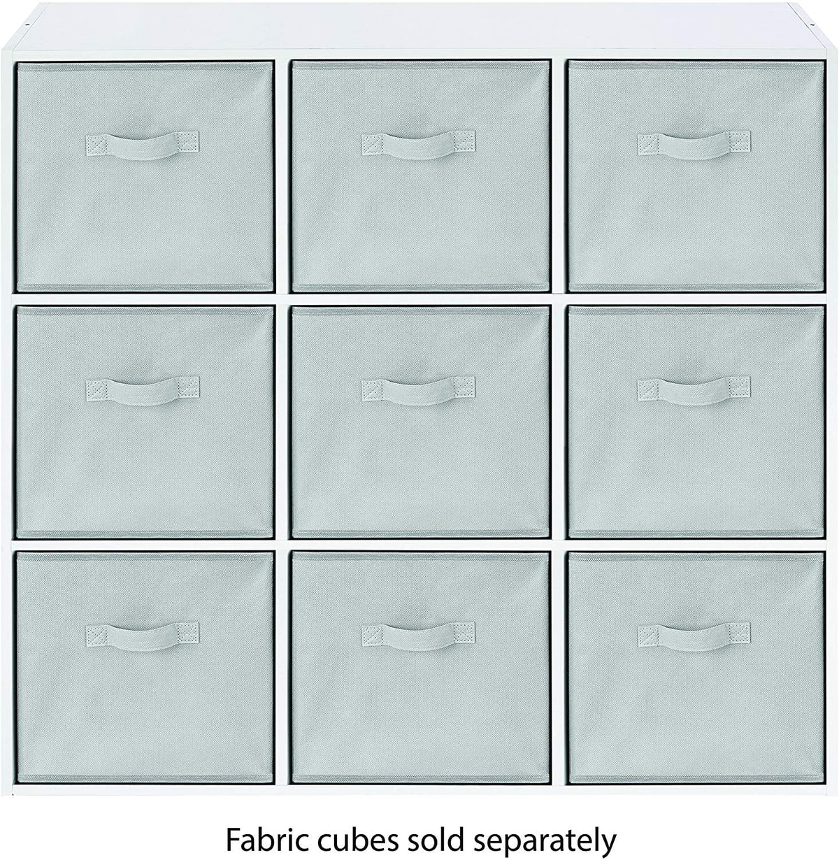 Whitmor 6422-8859-WHT 9 Cube Organizer - White