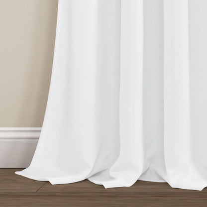 Lush Decor Estate Garden Print Room Darkening Window Curtain Panels Set
