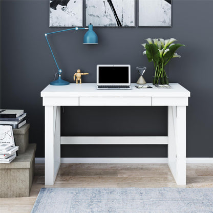 Crestwood Computer Desk, White